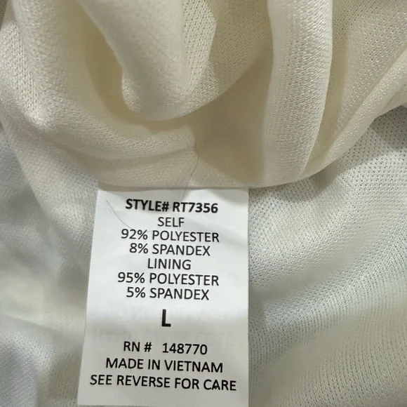 Sienna Sky Floral Ruched Blouse - White and Blue - Picture 4 of 5